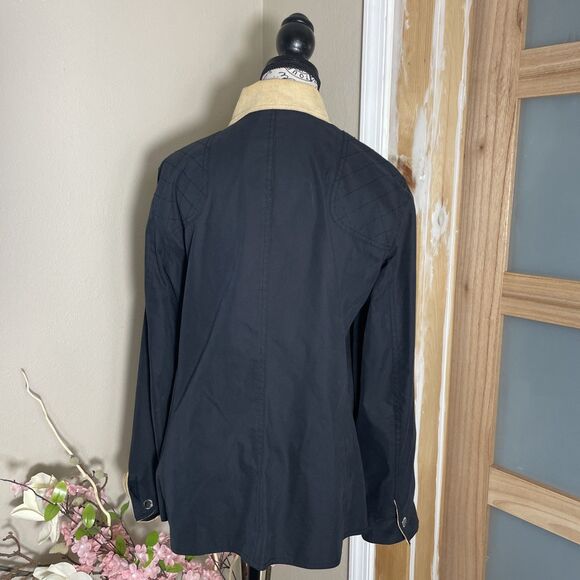 Polo Ralph Lauren Navy Blue Derby Vintage Cotton Blue Jacket Size L - Picture 6 of 10